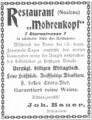 Werbeanzeige Restaurant "Mohrenkopf" in der Sternstraße, August 1900 <span class="smw-highlighter" data-type="8" data-state="inline" data-title="Hinweis" title="Erstellungsdatum: August 1900Lizenz: CC-BY-NC-SA-4.0"><span class="smwtticon note"></span><span class="smwttcontent">Erstellungsdatum: August <!--LINK'" 0:4--><br>Lizenz: CC-BY-NC-SA-4.0</span></span>
