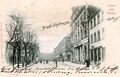 Ansichtskarte mit Blick in die Friedrichstraße, rechts das Hotel National, gel. Dez 1901 <span class="smw-highlighter" data-type="8" data-state="inline" data-title="Hinweis" title="Urheber: unbekanntErstellungsdatum: 31. Dezember 1901Lizenz: cc-by-sa-4.0"><span class="smwtticon note"></span><span class="smwttcontent">Urheber: unbekannt<br>Erstellungsdatum: <!--LINK'" 0:499--> <!--LINK'" 0:500--><br>Lizenz: cc-by-sa-4.0</span></span>