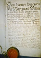Dorfordnung für Stadeln aus dem Jahre 1738, löst die Ordnung von 1666 ab
