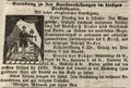 Ankündigung einer Vorstellung im <a class="mw-selflink selflink">Theater</a>, Oktober 1843