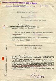 AOK Mitgliedsbescheid als Kriegshinterbliebener 1939.jpg