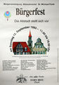 Bürgerfest, die Altstadt stellt sich vor. Verkaufsoffener Sonntag, 12. September 1993.