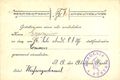 Einladungskarte der Absolvia zu einem "Commers" im Weißengartensaal, um 1910