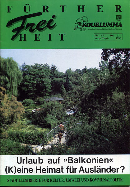 Datei:Fürther Freiheit August 1990.jpg