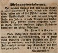 Zeitungsanzeige des Maurermeisters <!--LINK'" 0:8-->, September <a class="mw-selflink selflink">1847</a>