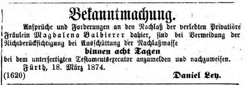 Datei:Fürther Neueste Nachrichten 19.03.1874.jpg