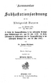 Dr. Ignaz Ortenau: Kommentar zur Subhastationsordnung vom 23. Februar 1879; dritte Auflage 1896