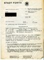 Amtliches Schreiben der  über die Erlaubnis, ein "zugelassenes Geldspielgerät" in einer Gaststätte zu betreiben, 1968