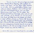 Handschrift und politische Überlegungen von Klaus-Peter Schaack im Dezember 1997