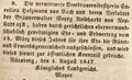 Ehevertrag der Verlobten Carolina Holzmann und Georg Neidhardt, Vach, August 1847