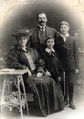 Emil Berolzheimer mit Familie, um 1900