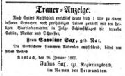Traueranzeige Caroline Sax, Ftgbl. 27.01.1860.jpg