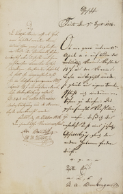 Unterstützungsgesuch der Hebamme Rosette Elsasser.genehmigt 5 fl 24 kr.png