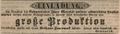 Werbeanzeige von J. Ch. Blutharsch, Wirt <!--LINK'" 0:5-->, Juli 1846