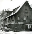 In der Bergstraße. Ecke Geleitsgasse / Bergstraße 4 (mit Nebengebäude, inoffizielle Nr. 6). Aufnahme: ca. 1960