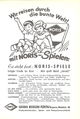 Werbeprospekt der Fa. Noris-Spiele, ca. 1960