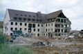 Abrissarbeiten am Mittelflügel des PX (Juli 2000)