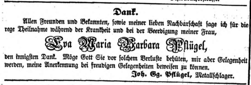 Datei:Anzeige Pflügel Okt-1854.png