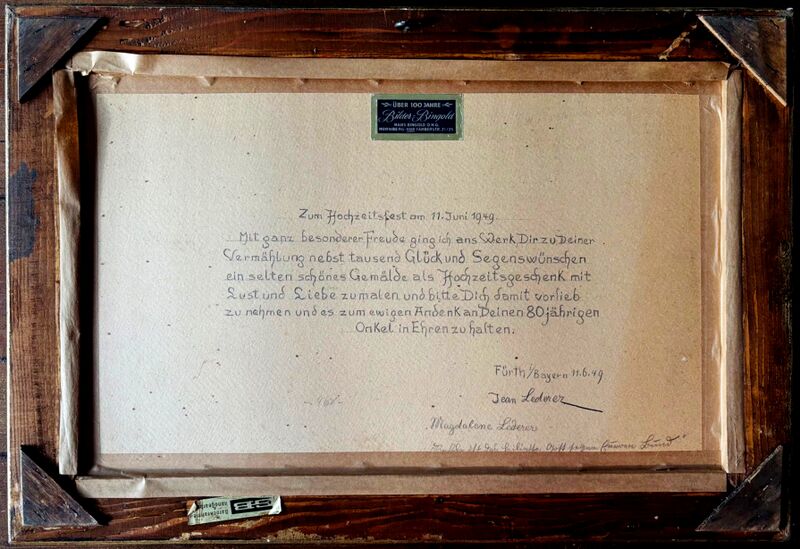 Datei:Jean Lederer Nürnberg Dürer-Haus 1949 Rückseite.jpeg