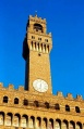 Der Turm des Palazzo Vecchio in Florenz - Vorbild für das Fürther Rathaus