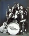 Das Conny-Wagner-Sextett im Jahr 1971 <span class="smw-highlighter" data-type="8" data-state="inline" data-title="Hinweis" title="Urheber: unbekanntLizenz: cc-by-sa-3.0"><span class="smwtticon note"></span><span class="smwttcontent">Urheber: unbekannt<br>Lizenz: cc-by-sa-3.0</span></span>