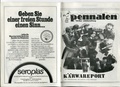 Die Pennalen, Ausgabe 1/84
Nach alter Zählung Jahrgang 31 Nr. 1 aus dem Jahr 1984