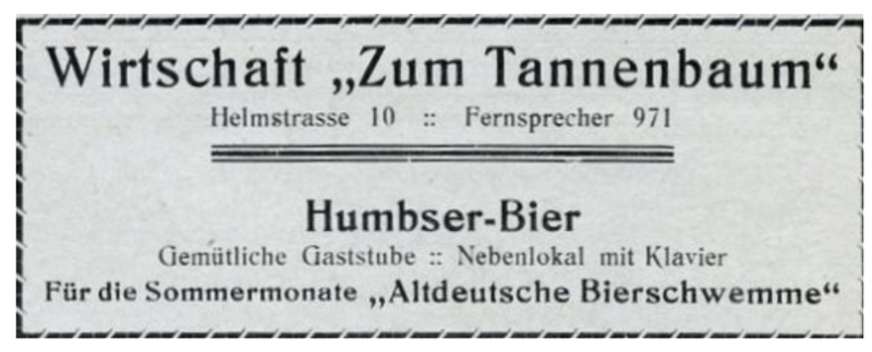Datei:Werbung Tannenbaum 1920.png