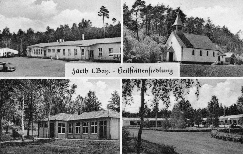 Datei:Ansichtskarte Heilstättensiedlung 1952.jpg