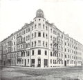 Wohnhausgruppe Ludwigstr. 53, Baumeister Segitz, Aufnahme um 1907