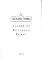 Titelbild: Grundig-Hotels (Buch), 1. Auflage