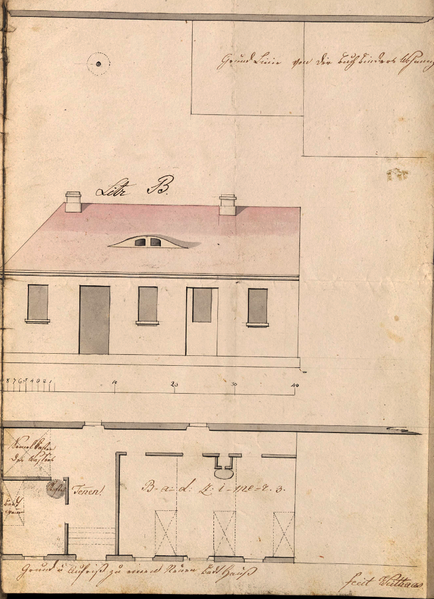 Datei:Plan 2, CAHJP, Gemeinde Fürth D-Fu1-499.png