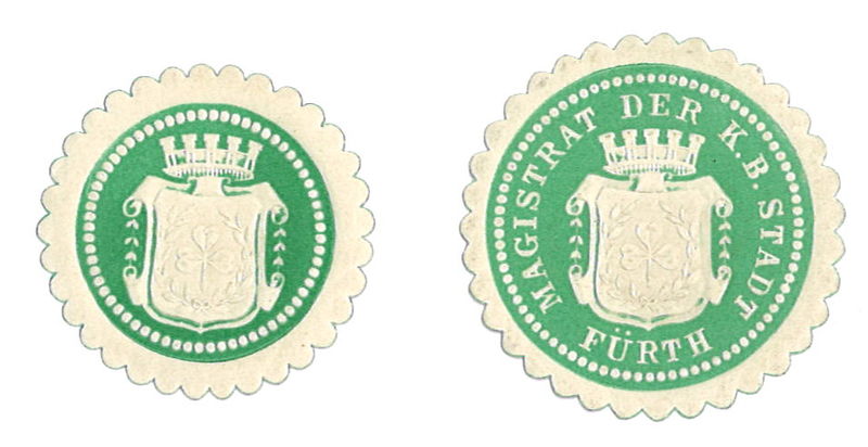 Datei:Siegelmarke Stadtmagistrat Fürth.jpg