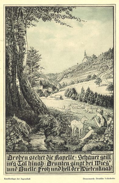 Datei:Dennemarck - Deutsche Volkslieder.jpg