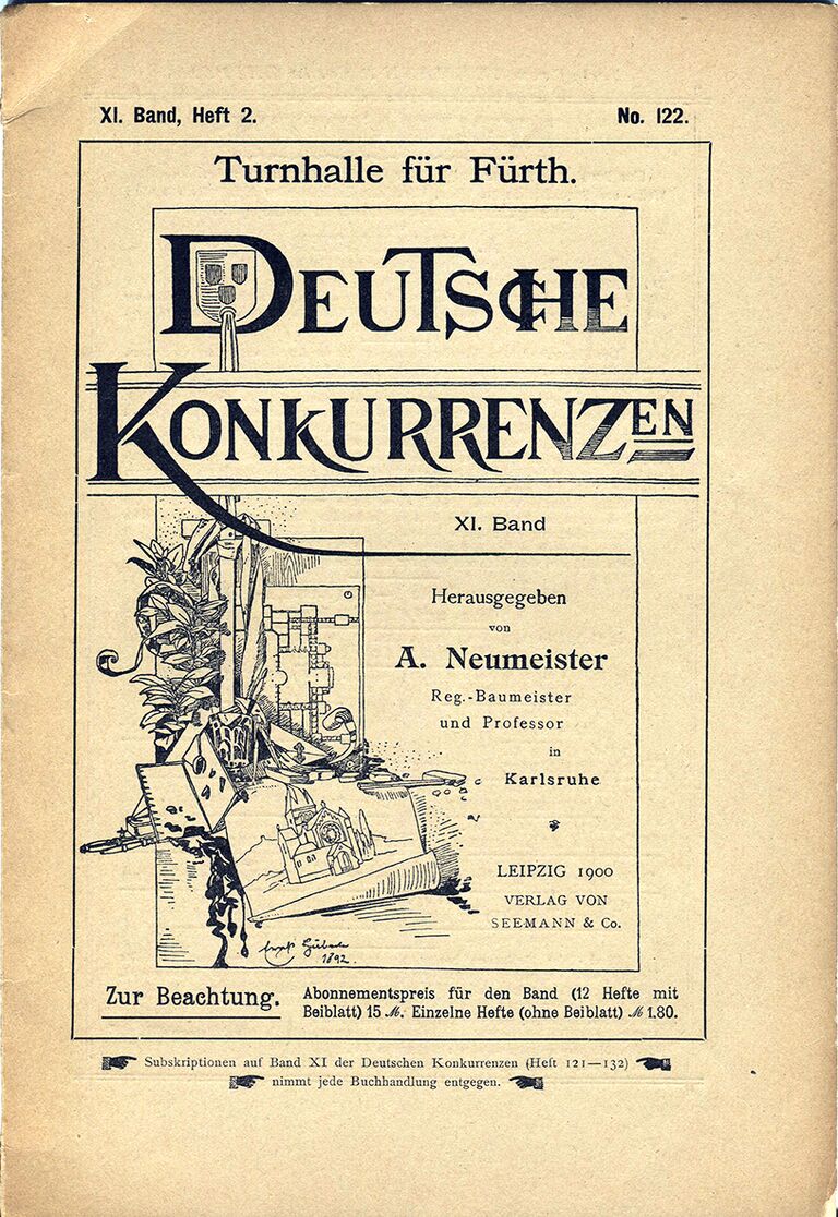 Deutsche Konkurrenzen Turnhalle für Fürth (Broschüre).jpg