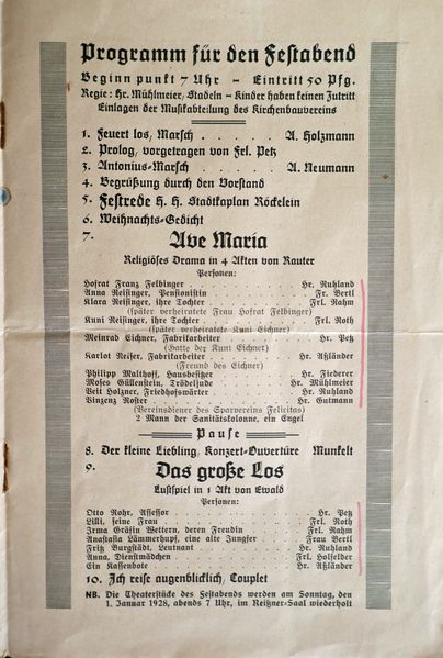 Datei:Herz Jesu Kirchenbauverein Festabend 1927.jpg