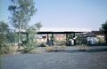 Die Tankstelle in der Darby-Kaserne im Jahr 1999.