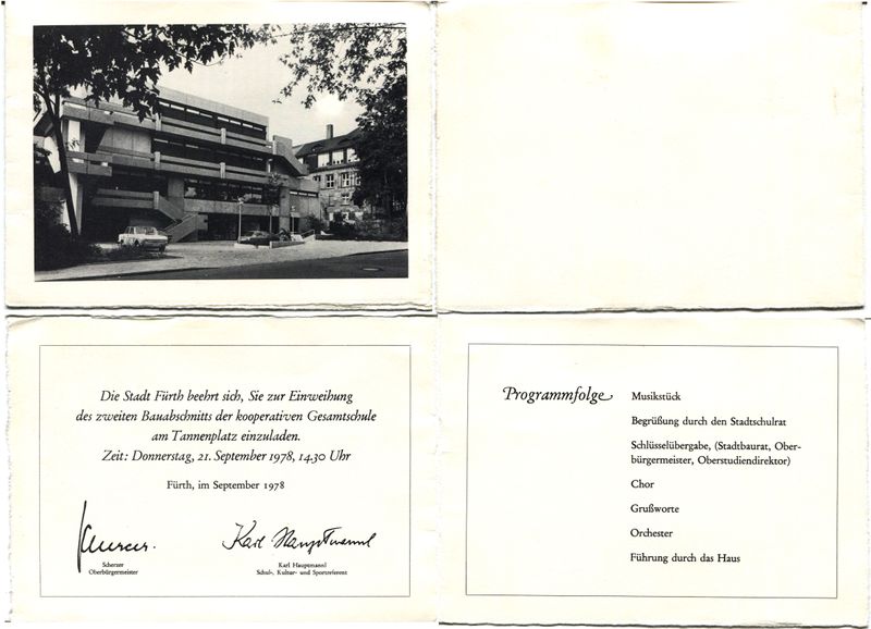 Datei:Einladung Eröffnung HLG-Erweiterung 1978.jpg