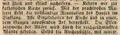 Zeitungsartikel über Renovierungsarbeiten in der katholischen Kirche (Teil 1), Oktober 1845
