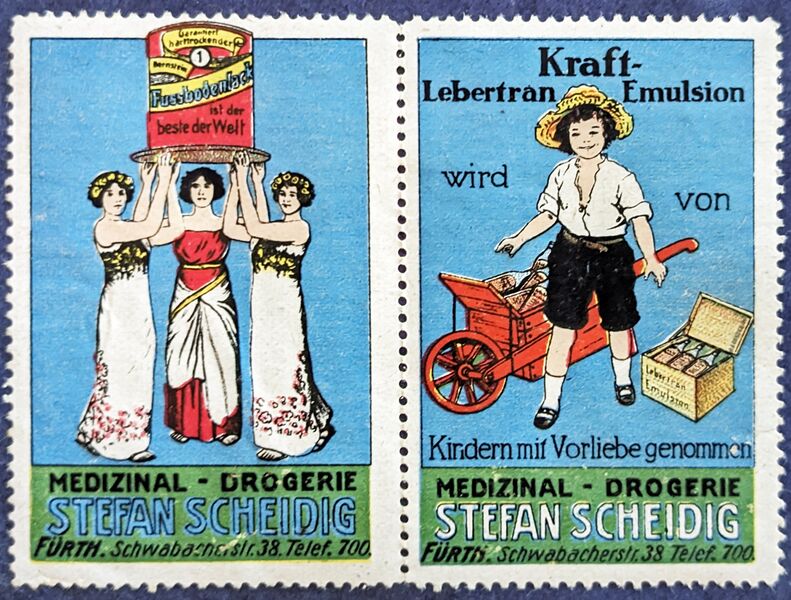 Datei:Werbemarke Scheidig 1.jpg