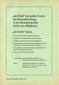 Werbung <a class="mw-selflink selflink">Geschichtsverein Fürth</a> 1990 in den  Nr. 3