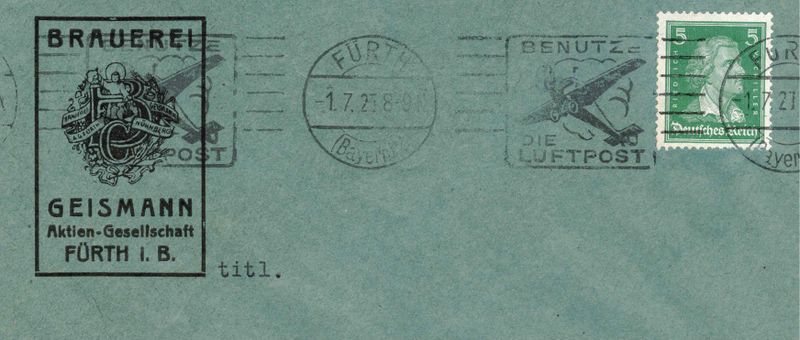 Datei:Brauerei Geismann Kuvert 20er .jpeg