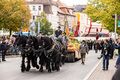 Teilnehmer des Erntedankfestumzugs, Okt. 2024