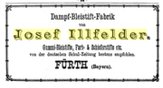 Josef Illfelder, Handels- und Gewerbs-Adressbuch des Deutschen Reichs, 1880; S.122 .png