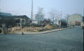 vorbereitende Tiefbauarbeiten in der Gebhardtstr. für U-Bahnbau, Einmündung zur Jakobinenstraße, im Hintergrund das <!--LINK'" 0:527-->, Mai 1979