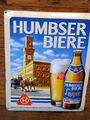 Humbser Bier Werbeschild am [[Weihnachtsmarkt]] 2022