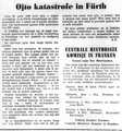 Busunfall mit DP-Camp Einwohnern; "Undzer Wort" 26. April 1946