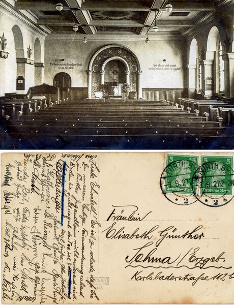 Datei:AK Fürther Jugendheim 1927 Pfr Jahrreiß.jpg