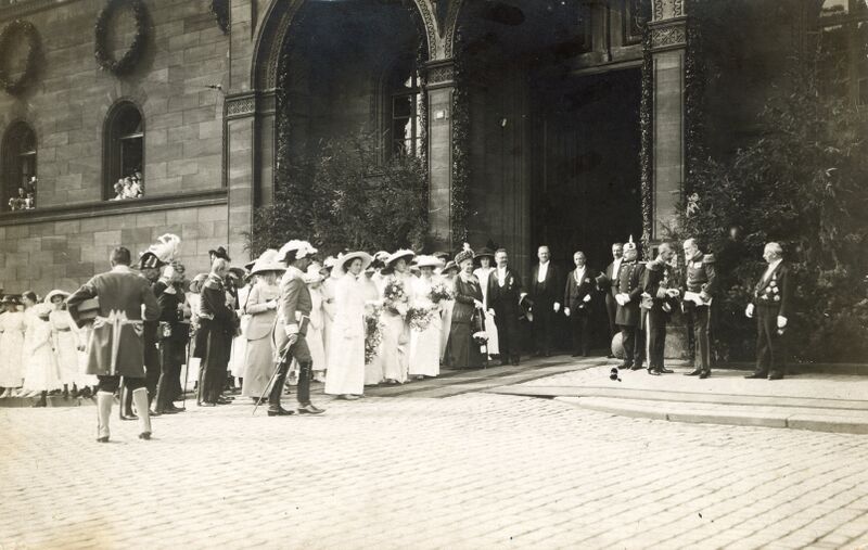 Datei:AK König Ludwig III Rathaus ngl 1.jpg
