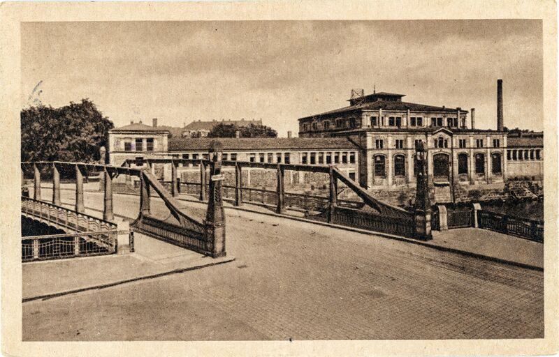 Datei:AK Schlachthof gel 1925.jpg