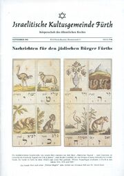 Titelblatt Nachrichten für den Jüdischen Bürger Fürths 1986.jpg